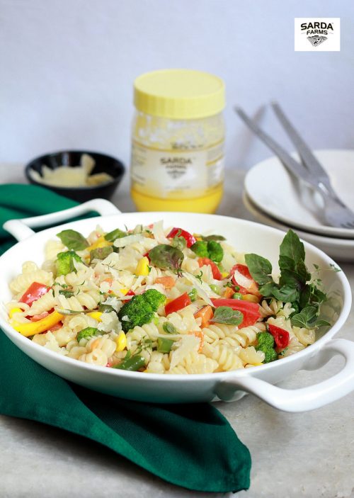 Ghee Roasted Vegetable pasta